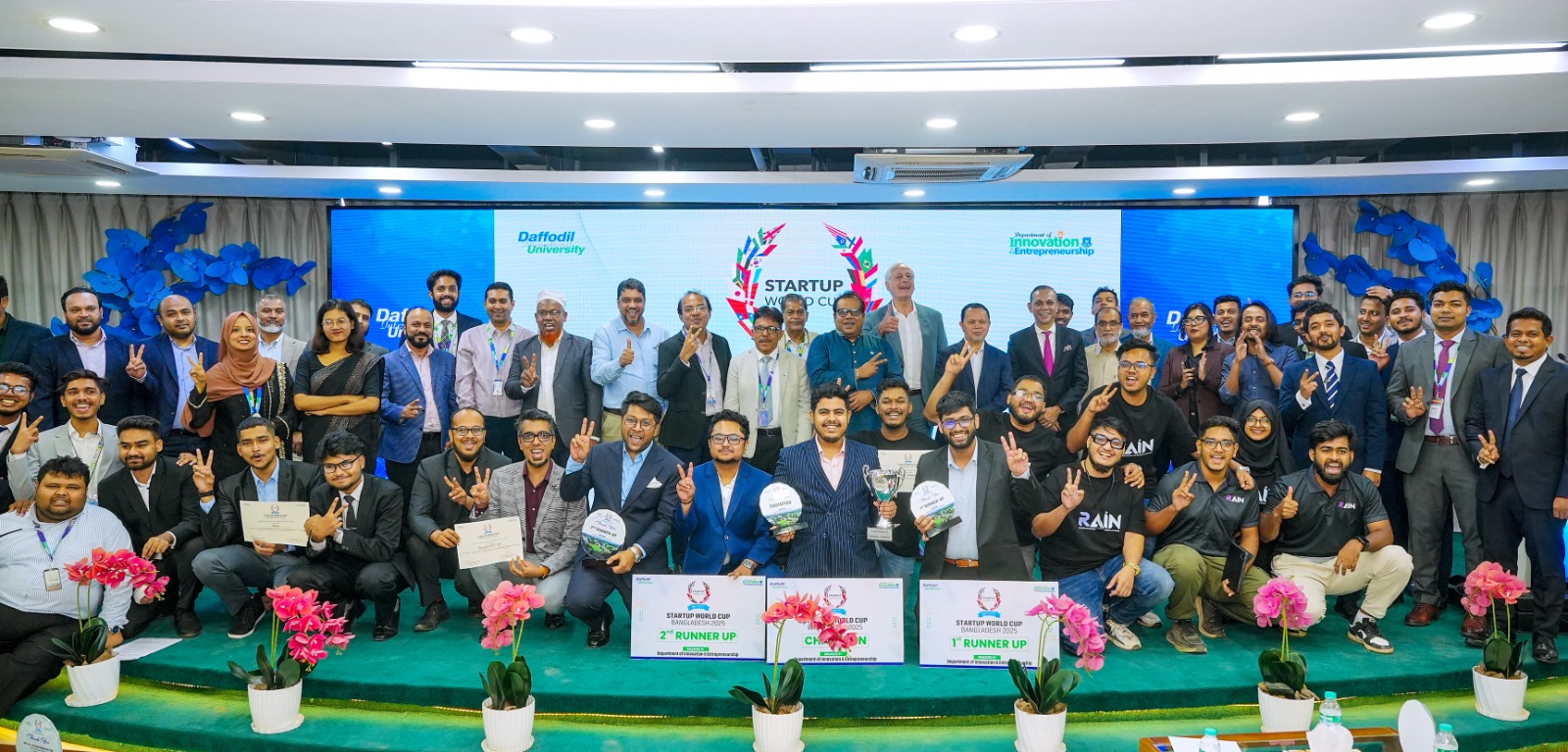 ড্যাফোডিল ইন্টারন্যাশনাল ইউনিভার্সিটিতে স্টার্টআপ ওয়ার্ল্ড কাপ বাংলাদেশ ২০২৫-এর গ্র্যান্ড ফাইনাল অনুষ্ঠিত