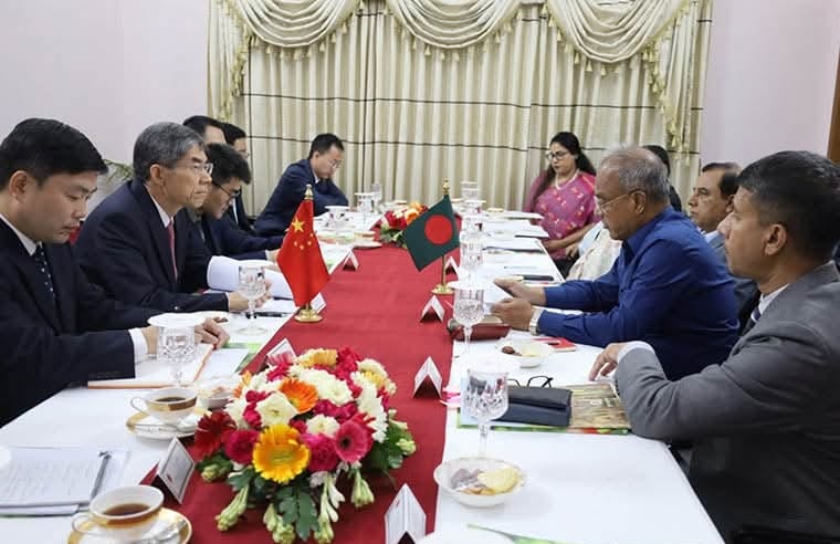 বাংলাদেশ–চীন কৃষি পণ্য বাণিজ্যিকীকরণ সহযোগিতা বিষয়ক দ্বিপাক্ষিক বৈঠক অনুষ্ঠিত