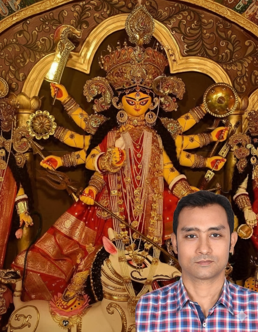 শারদীয় দুর্গাপুজার শুভেচ্ছা জানালেন বাপ্পী কুমার রায়