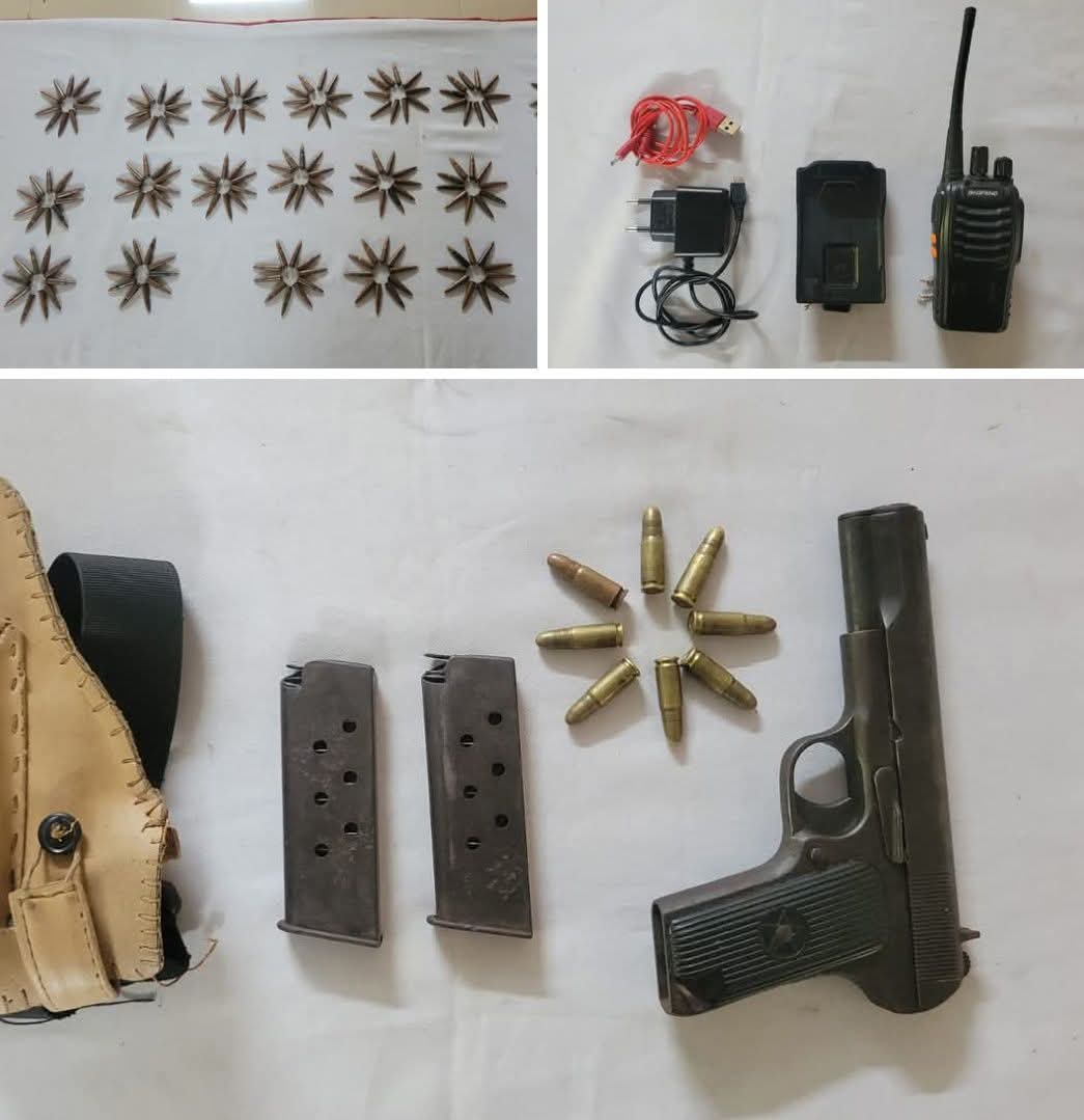খাগড়াছড়ির পানছড়ি উপজেলার দুর্গম এলাকায় সেনাবাহিনীর সাথে ইউপিডিএফ (মূল) দলের সশস্ত্র সদস্যদের গুলি বিনিময়: অস্ত্র ও গোলাবারুদ উদ্ধার