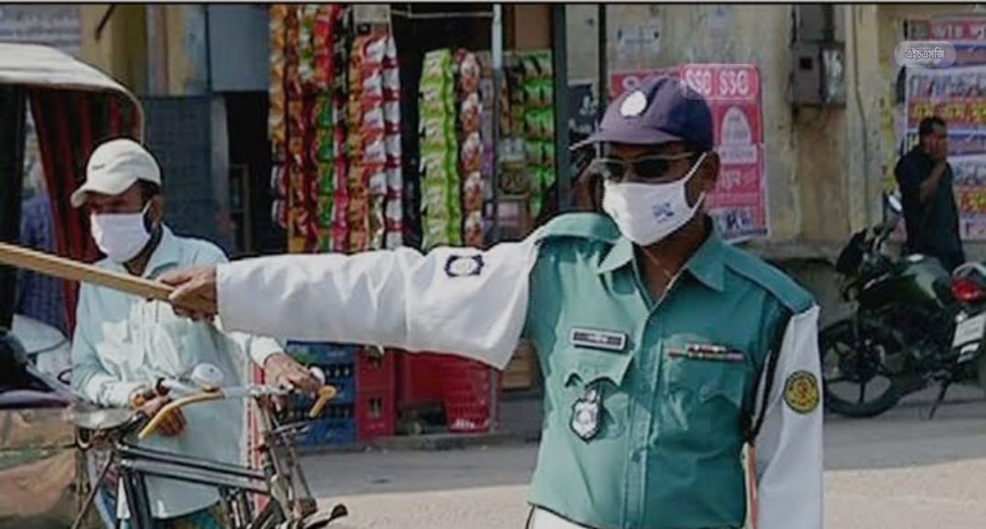 খিলগাঁও এ দায়িত্ব পালনকালে ট্রাফিক পুলিশকে মারধরের অভিযোগে একজন গ্রেফতার