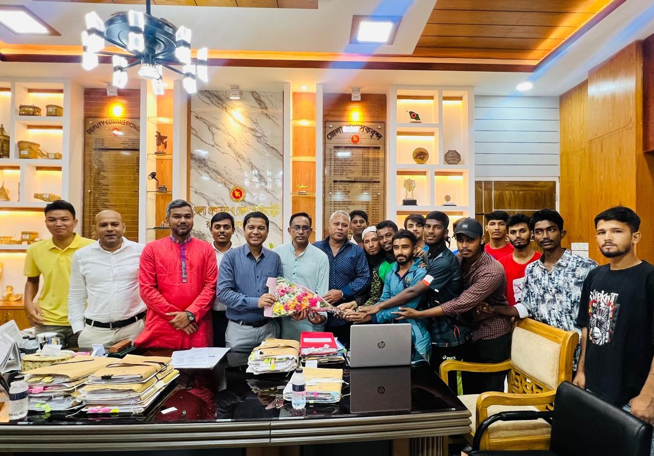 রাঙামাটি জেলা ক্রীড়া সংস্থার এ্যাডহক কমিটির প্রথম সভা অনুষ্ঠিত