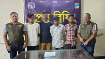 যশোরে মোটরসাইকেল চোর চক্রের চার সদস্য গ্রেফতার