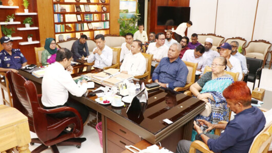 রাঙামাটিতে উৎসবের আগে সম্প্রীতি রক্ষায় ঐক্যের অঙ্গীকার
