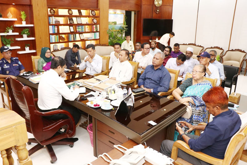 রাঙামাটিতে উৎসবের আগে সম্প্রীতি রক্ষায় ঐক্যের অঙ্গীকার