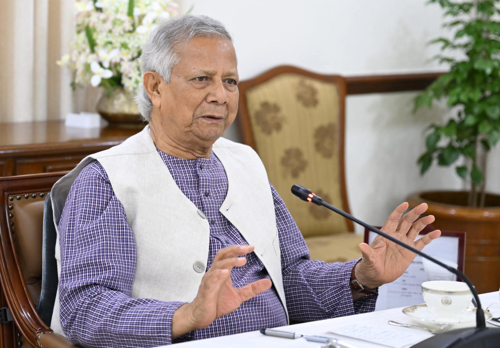 রাজবন বিহারের কঠিন চীবর দান উপলক্ষ্যে প্রধান উপদেষ্টার বাণী