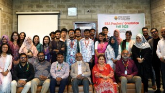স্টেট ইউনিভার্সিটি অব বাংলাদেশ এর ব্যবসায় শিক্ষা বিভাগ এর নবীনবরণ