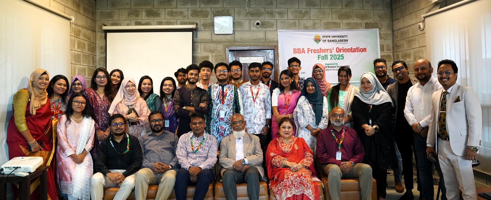 স্টেট ইউনিভার্সিটি অব বাংলাদেশ এর ব্যবসায় শিক্ষা বিভাগ এর নবীনবরণ