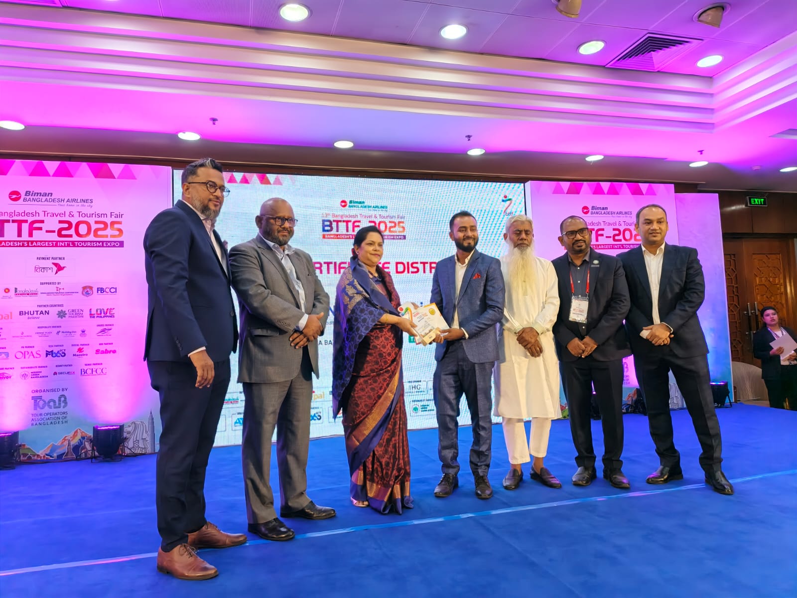 ঢাকায় সফলভাবে শেষ হলো আন্তর্জাতিক পর্যটন মেলা