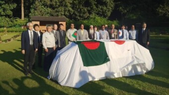 চট্টগ্রাম ওয়ার সিমেট্রি থেকে দ্বিতীয় বিশ্বযুদ্ধের নিহত জাপানি সৈন্যদের দেহাবশেষ উত্তোলন ও প্রত্যাবর্তন
