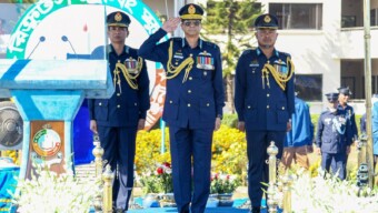 বাংলাদেশ বিমান বাহিনীর নব বিমানসেনা দলের প্রশিক্ষণ সমাপনী কুচকাওয়াজ অনুষ্ঠিত