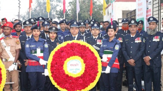 মহান বিজয় দিবস-২০২৫ উদযাপন উপলক্ষে জাতির শ্রেষ্ঠ সন্তানদের বিনম্র শ্রদ্ধা জানালেন পুলিশ সুপার মোঃ কামরুল ইসলাম