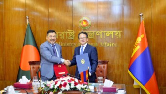 বাংলাদেশ ও মঙ্গোলিয়ার মধ্যে ভিসা অব্যাহতি চুক্তি স্বাক্ষরিত