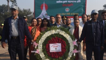 নতুন বাংলাদেশ বিনির্মাণের প্রত্যয়ে ঢাকা দক্ষিণ সিটি কর্পোরেশনে মহান বিজয় দিবস উদ্‌যাপিত