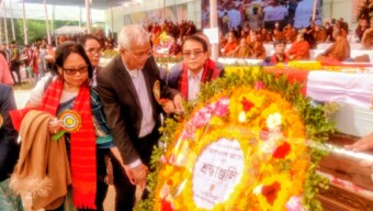 বাঘাইছড়িতে সংঘরাজ তিলোকানন্দ মহাথের’র জাতীয় অন্ত্যেষ্টিক্রিয়ায় পার্বত্য চট্টগ্রাম বিষয়ক উপদেষ্টা সুপ্রদীপ চাকমা’র শ্রদ্ধা নিবেদন