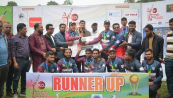 উৎসব ও আনন্দের মাঝে পর্দা নামলো মাল্টিমিডিয়া জার্নালিস্ট ক্রিকেট লিগের তৃতীয় আসর
