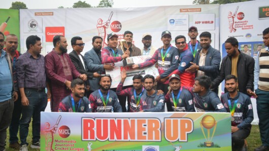 উৎসব ও আনন্দের মাঝে পর্দা নামলো মাল্টিমিডিয়া জার্নালিস্ট ক্রিকেট লিগের তৃতীয় আসর