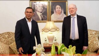 বিএনপির চেয়ারম্যান তারেক রহমানের সঙ্গে অস্ট্রেলিয়ান হাই কমিশনার এর সাক্ষাৎ