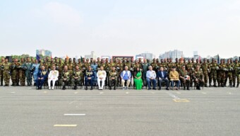 গিনেস ওয়ার্ল্ড রেকর্ডস কর্তৃক আনুষ্ঠানিকভাবে বাংলাদেশকে “MOST FLAGS FLOWN SIMULTANEOUSLY WHILE SKYDIVING (PARACHUTE JUMP)” বিশ্বরেকর্ডধারী হিসেবে স্বীকৃতি