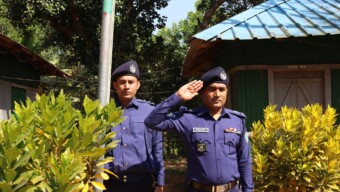 “বান্দরবান লামা থানাধীন গজালিয়া পুলিশ ফাঁড়ি পরিদর্শন”