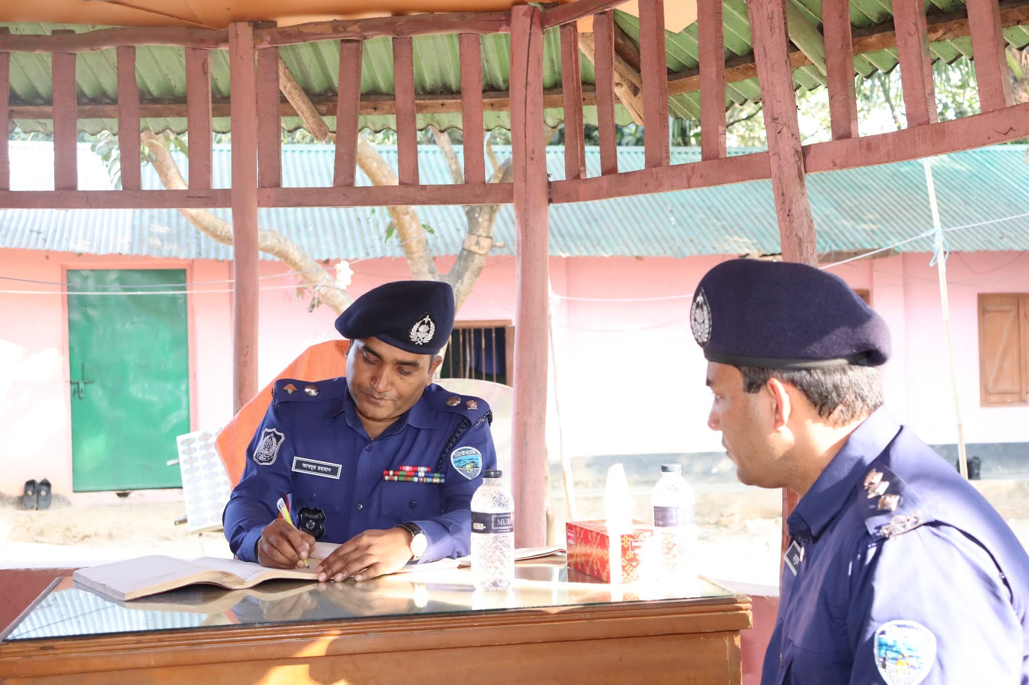 “বান্দরবান লামা থানাধীন কুমারি পুলিশ ক্যাম্প পরিদর্শন”