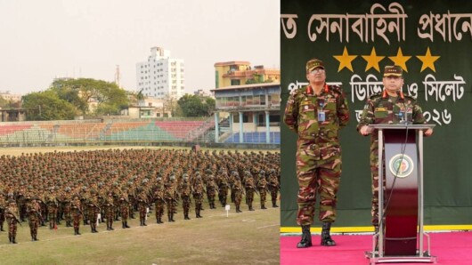 ত্রয়োদশ জাতীয় সংসদ নির্বাচন ও গণভোট- ২০২৬ উপলক্ষ্যে সেনাবাহিনী প্রধানের কক্সবাজার এবং সিলেট এরিয়া পরিদর্শন ও মতবিনিময় সভা