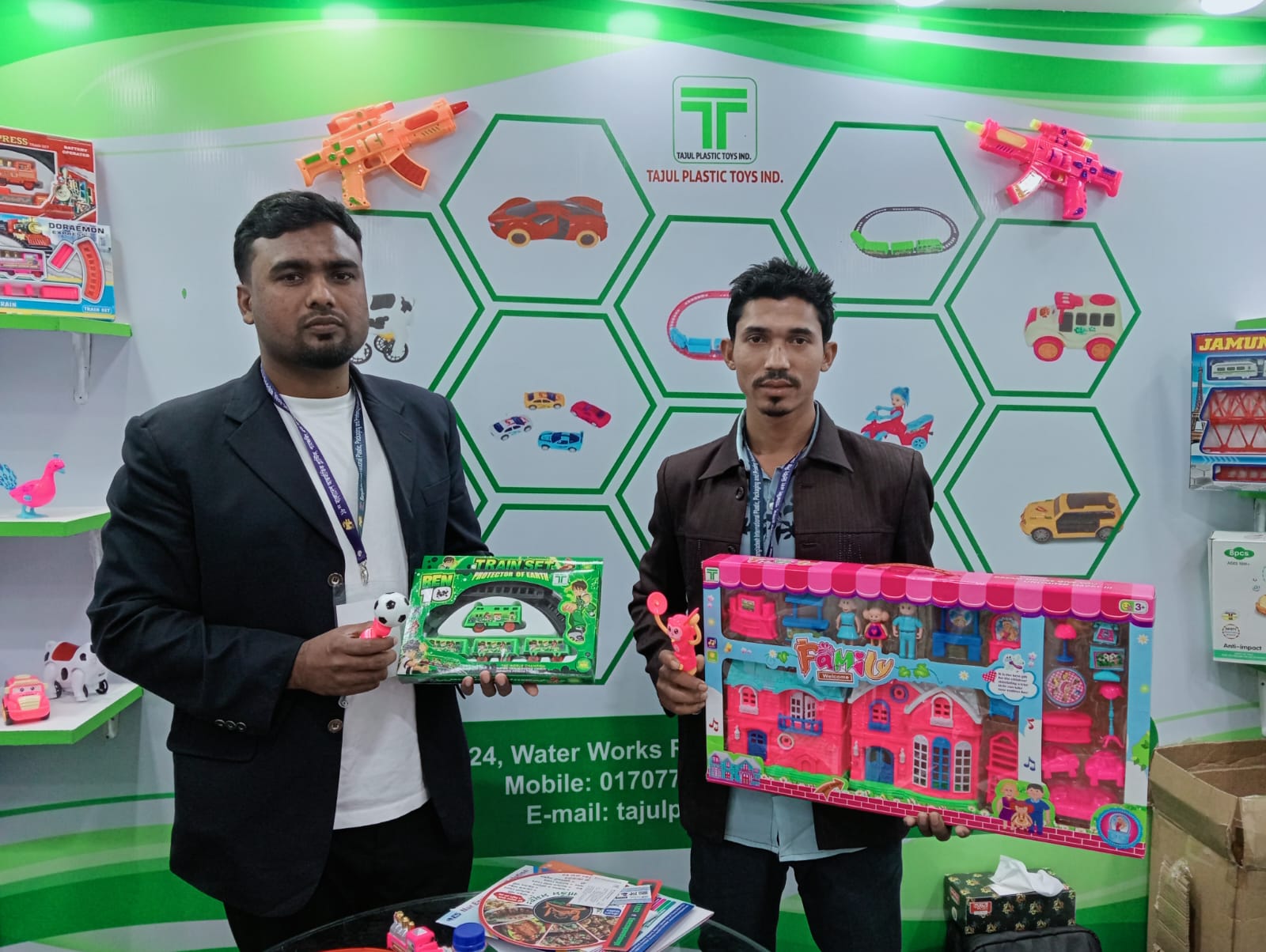 চায়না নয়, এখন দেশেই তৈরি হচ্ছে বিশ্বমানের খেলনা: আন্তর্জাতিক প্লাস্টিক মেলায় তাজুল প্লাস্টিক ইন্ডাস্ট্রিজ-এর বড় সাফল্য