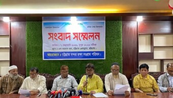 চট্টগ্রাম বন্দর রক্ষা সংগ্রাম পরিষদের সংবাদ সম্মেলন: আগামীকাল থেকে বন্দরে লাগাতার ধর্মঘটের ডাক