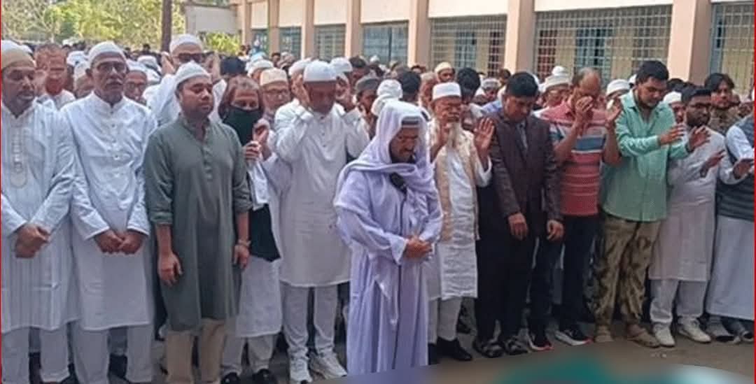 বীর মুক্তিযোদ্ধা শেখ কবির হোসেনের রাষ্ট্রীয় মর্যাদায় দাফন সম্পন্ন