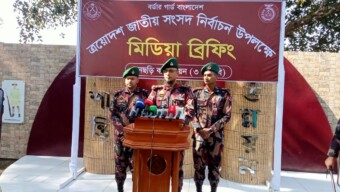 ভোটের মাঠে বিজিবি: পানছড়িতে ড্রোন, হেলি-সাপোর্ট ও কড়া টহল