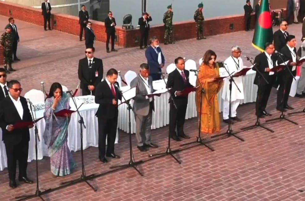 নতুন সরকারের প্রতিমন্ত্রী হিসেবে শপথ নিলেন ২৪ জন; তারেক রহমানের নেতৃত্বে মন্ত্রিসভার যাত্রা শুরু