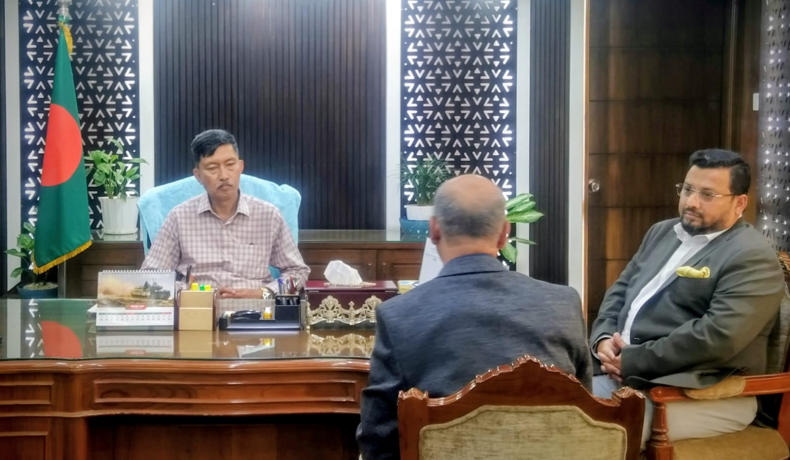 সাম্প্রদায়িক সম্প্রীতির পার্বত্য চট্টগ্রাম গড়ে তুলতে চাই: পার্বত্য মন্ত্রী দীপেন দেওয়ান