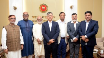 স্বরাষ্ট্রমন্ত্রীর সঙ্গে নবনিযুক্ত ছয় সিটি প্রশাসকের সৌজন্য সাক্ষাৎ