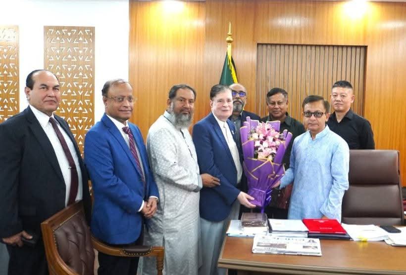 বাণিজ্যমন্ত্রীর সাথে বিসিসিসিআই প্রতিনিধি দলের সৌজন্য সাক্ষাৎ