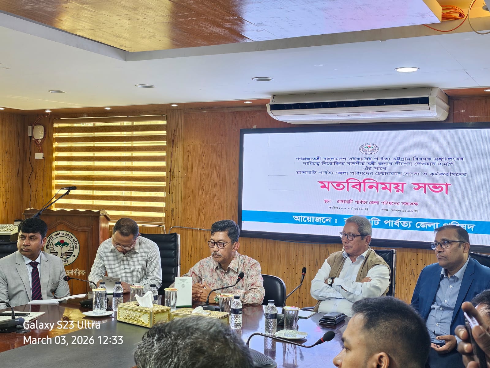 পাহাড় কেটে রিসোর্ট নির্মাণ কোনোভাবেই বরদাশত করা হবে না: পার্বত্য মন্ত্রী