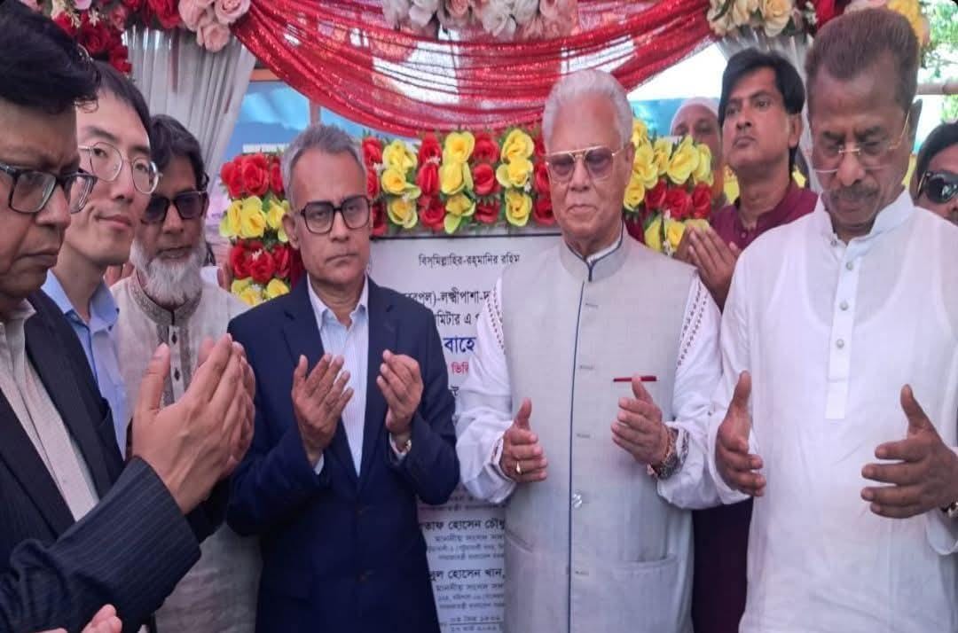 দুমকি উপজেলায়, নলুয়া-বাহেরচর সেতুর ভিত্তি প্রস্তর স্থাপন করলেন- সড়ক ও সেতু মন্ত্রী