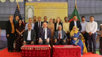 ঢাকা বিশ্ববিদ্যালয়ে ঐতিহাসিক মুসা খান মসজিদ সংস্কারে যুক্তরাষ্ট্রের ২,৩৫,০০০ ডলারের অনুদান ঘোষণা