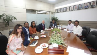 ইউজিসি চেয়ারম্যানের সঙ্গে ব্রিটিশ কাউন্সিল প্রতিনিধিদলের সাক্ষাৎ