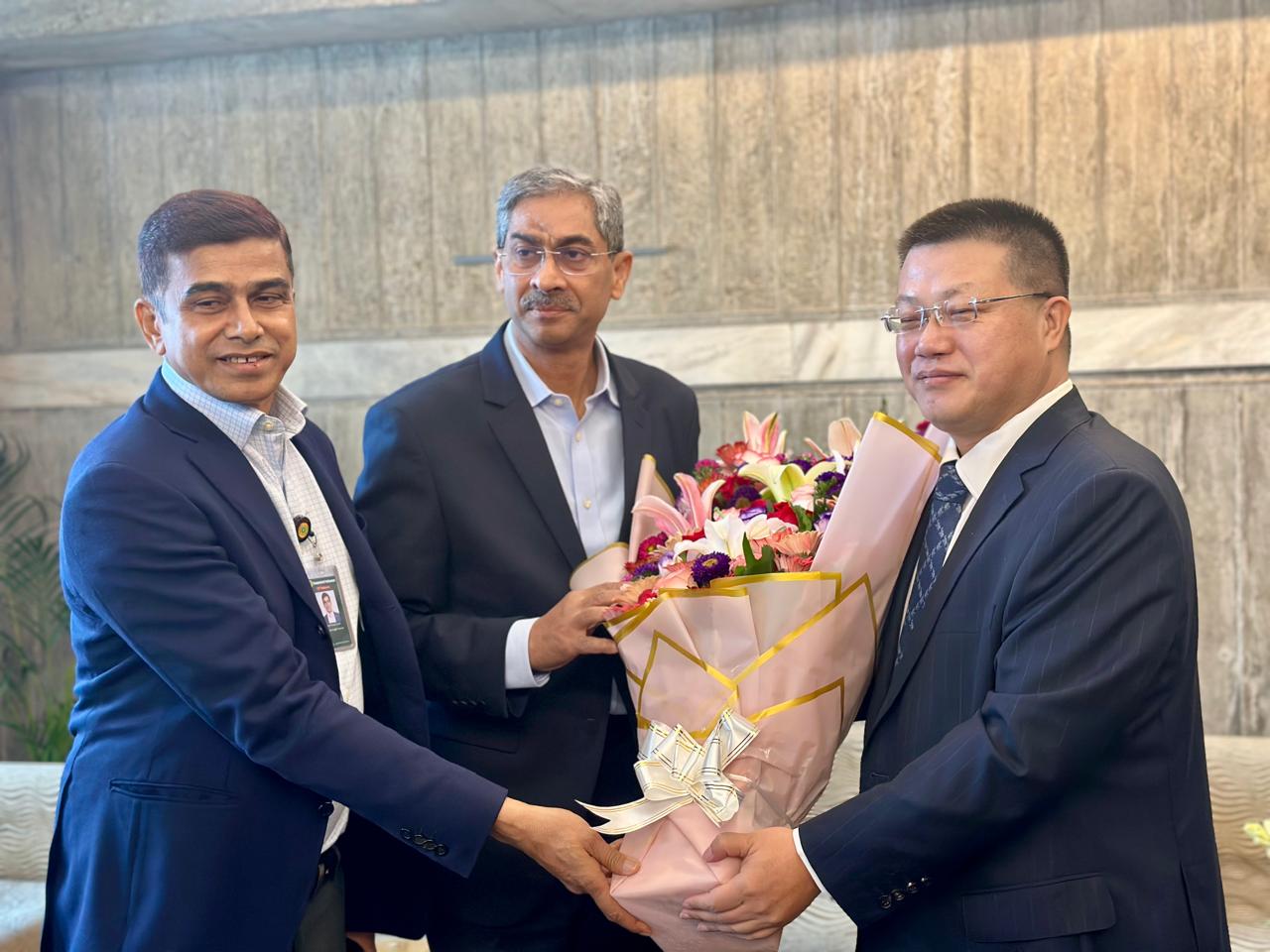 ‎পানিসম্পদ মন্ত্রীর সাথে সাথে চীনের রাষ্টদূতের সাক্ষাৎ