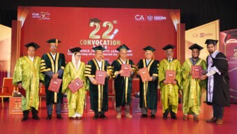 দি ইনস্টিটিউট অব চার্টার্ড একাউন্ট্যান্টস অব বাংলাদেশ (আইসিএবি)-এর ২২তম সমাবর্তন অনুষ্ঠিত