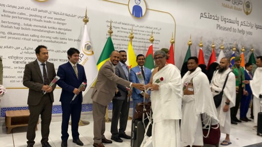 বাংলাদেশের প্রথম হজ ফ্লাইট সৌদি আরব পৌঁছেছে