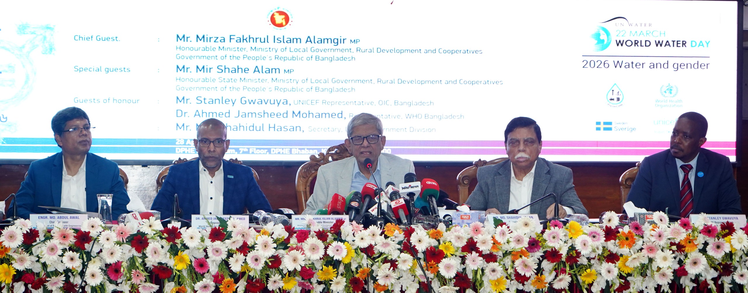 ভূগর্ভস্থ পানি নয়, এখনই ভূ-উপরিস্থ পানির দিকে যেতে হবে: এলজিআরডি মন্ত্রী