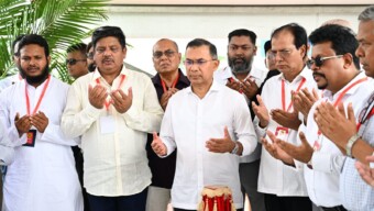 টঙ্গীতে ‘জাতীয় দুর্যোগ ব্যবস্থাপনা গবেষণা ও প্রশিক্ষণ ইনস্টিটিউট’ ভবনের ভিত্তিপ্রস্তর স্থাপন করলেন প্রধানমন্ত্রী তারেক রহমান