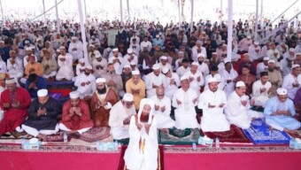 হযরত শাহ্ মখদুম কেন্দ্রীয় ঈদগাহে পবিত্র ঈদুল আজহার প্রধান জামাত অনুষ্ঠিত