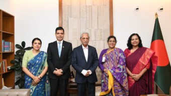 সংস্কৃতি মন্ত্রীর সাথে নেপালের রাষ্ট্রদূতের সৌজন্য সাক্ষাৎ: সাংস্কৃতিক সম্পর্ক জোরদারে গুরুত্ব