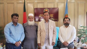 যানজট-জলাবদ্ধতা নিরসনে ডিএসসিসি প্রশাসকের সঙ্গে আইডিইবি নেতাদের বৈঠক