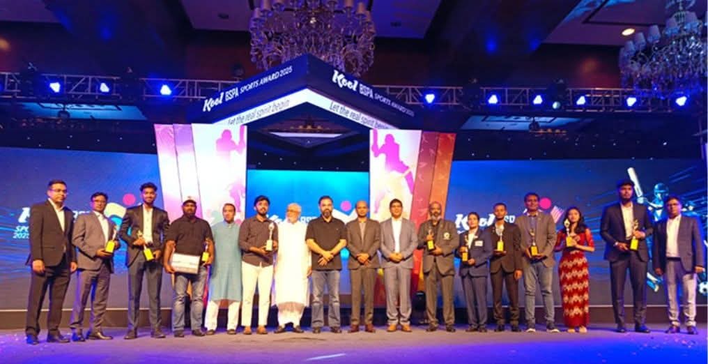জমকালো আয়োজনে ‘কুল-বিএসপিএ স্পোর্টস অ্যাওয়ার্ড ২০২৫’ অনুষ্ঠিত: বর্ষসেরা ক্রীড়াবিদ হামজা চৌধুরী