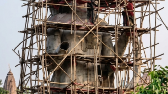 বিতর্কের মুখে গাইবান্ধার পলাশবাড়ীতে রাম মূর্তি নির্মাণ কার্যক্রম সাময়িকভাবে স্থগিত