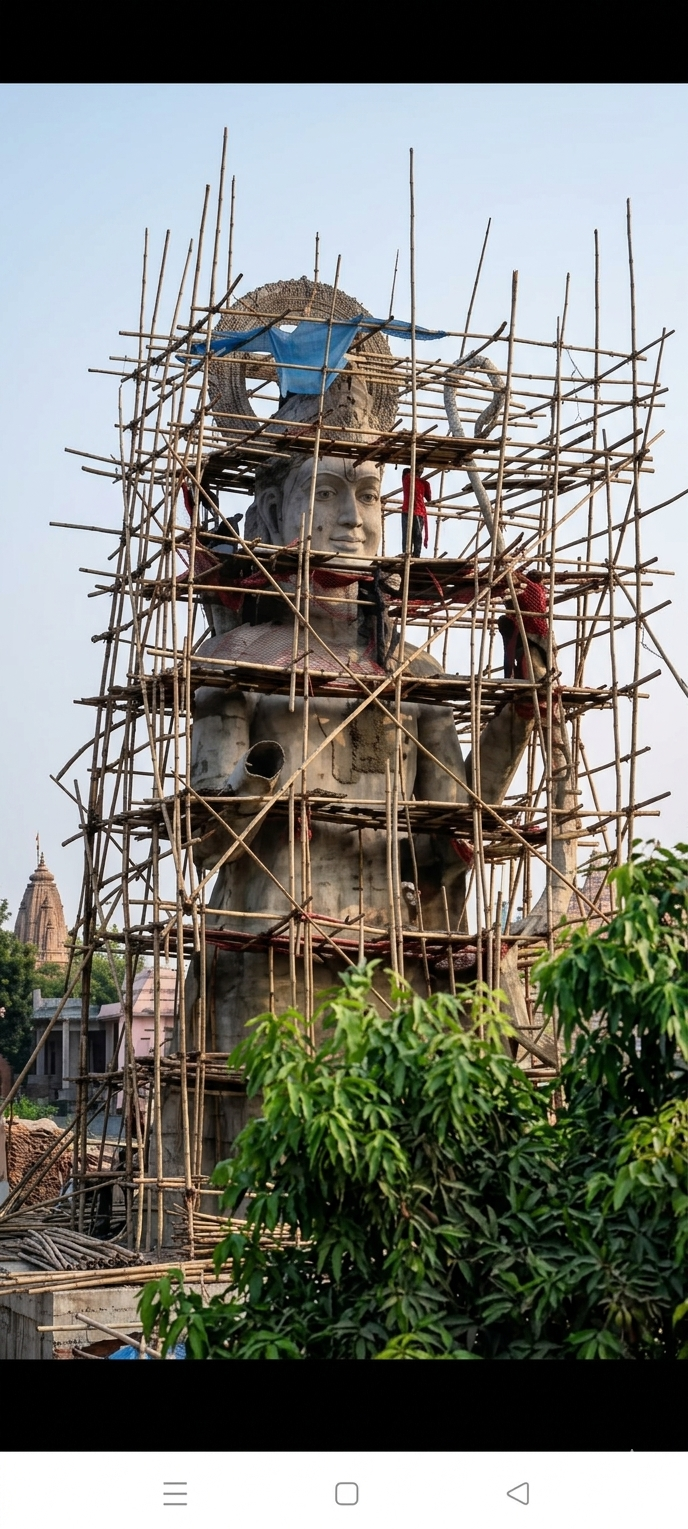 বিতর্কের মুখে গাইবান্ধার পলাশবাড়ীতে রাম মূর্তি নির্মাণ কার্যক্রম সাময়িকভাবে স্থগিত