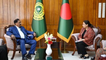 স্পীকারের সাথে UN WOMEN বাংলাদেশ প্রতিনিধির সৌজন্য সাক্ষাৎ